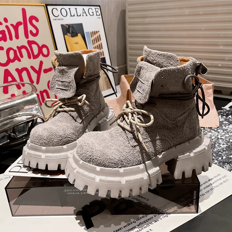 Ankle Boots for Women's Flats Platform Winter Shoes 2025 Fad New Chelsea Boots Sport Walking Goth Dress Motorcycle Mujer Botas
Ankle Boots for Women's Flats Platform Winter Shoes 2025 Fad New Chelsea Boots Sport Walking Goth Dress Motorcycle Mujer Botas