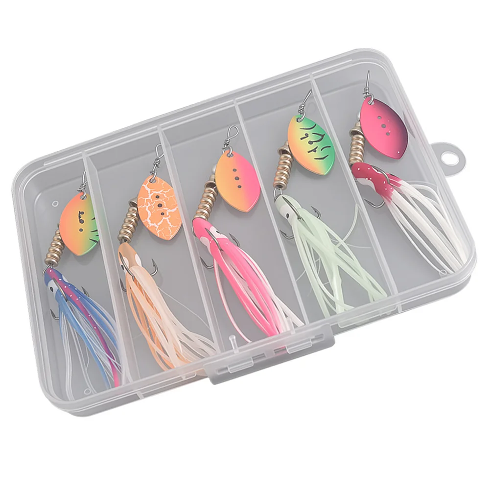 Octopus Bait 6g with PVC Material Copper Pillar and Flash Sequins for Night Fishing and Murky Water Angling Applications
Octopus Bait 6g with PVC Material Copper Pillar and Flash Sequins for Night Fishing and Murky Water Angling Applications