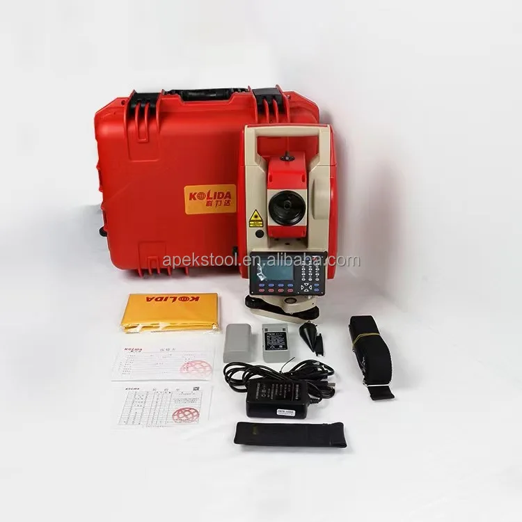 Stable 2'' Accuracy Total Station Kolida 442-R10U R1000 Station Total