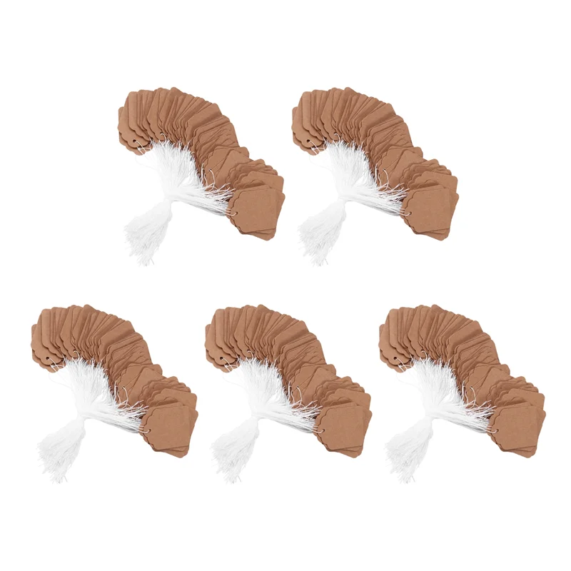 GO-Price Tags With String Attached - Cute 500PCS Gift Tags Kraft Paper Hang Tags For Labeling, Name Tags
GO-Price Tags With String Attached - Cute 500PCS Gift Tags Kraft Paper Hang Tags For Labeling, Name Tags