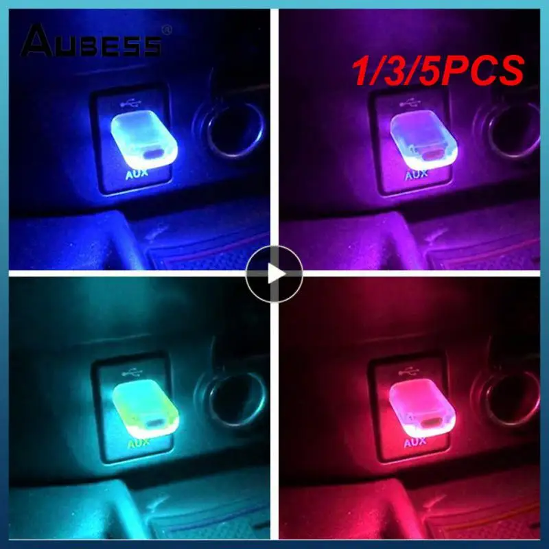 1/3/5PCS Car Mini USB LED Light Touch Switch RGB Colorful Auto Interior Atmosphere Light Decoration PC Mobile Power Charging
1/3/5PCS Car Mini USB LED Light Touch Switch RGB Colorful Auto Interior Atmosphere Light Decoration PC Mobile Power Charging