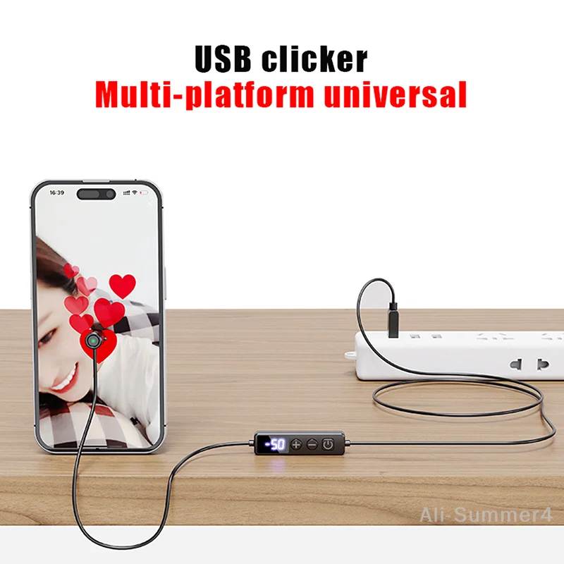 Auto Clicker For Phone Automatic Phone Screen Tapper Automatic Physical Tapper For Game Assistance Task Tapper Accessory