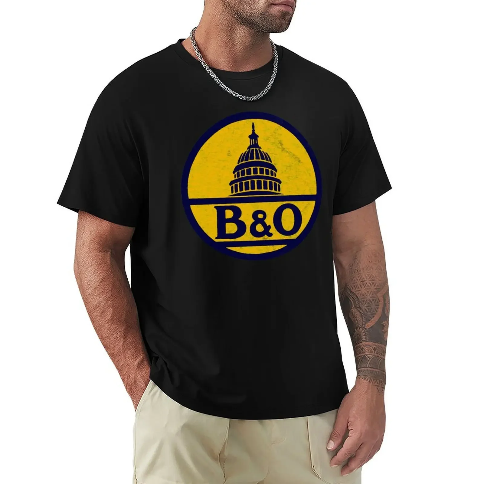 Baltimore and Ohio Railroad T-Shirt vintage anime shirt boys whites cotton graphic tees mens tall t shirts
Baltimore and Ohio Railroad T-Shirt vintage anime shirt boys whites cotton graphic tees mens tall t shirts