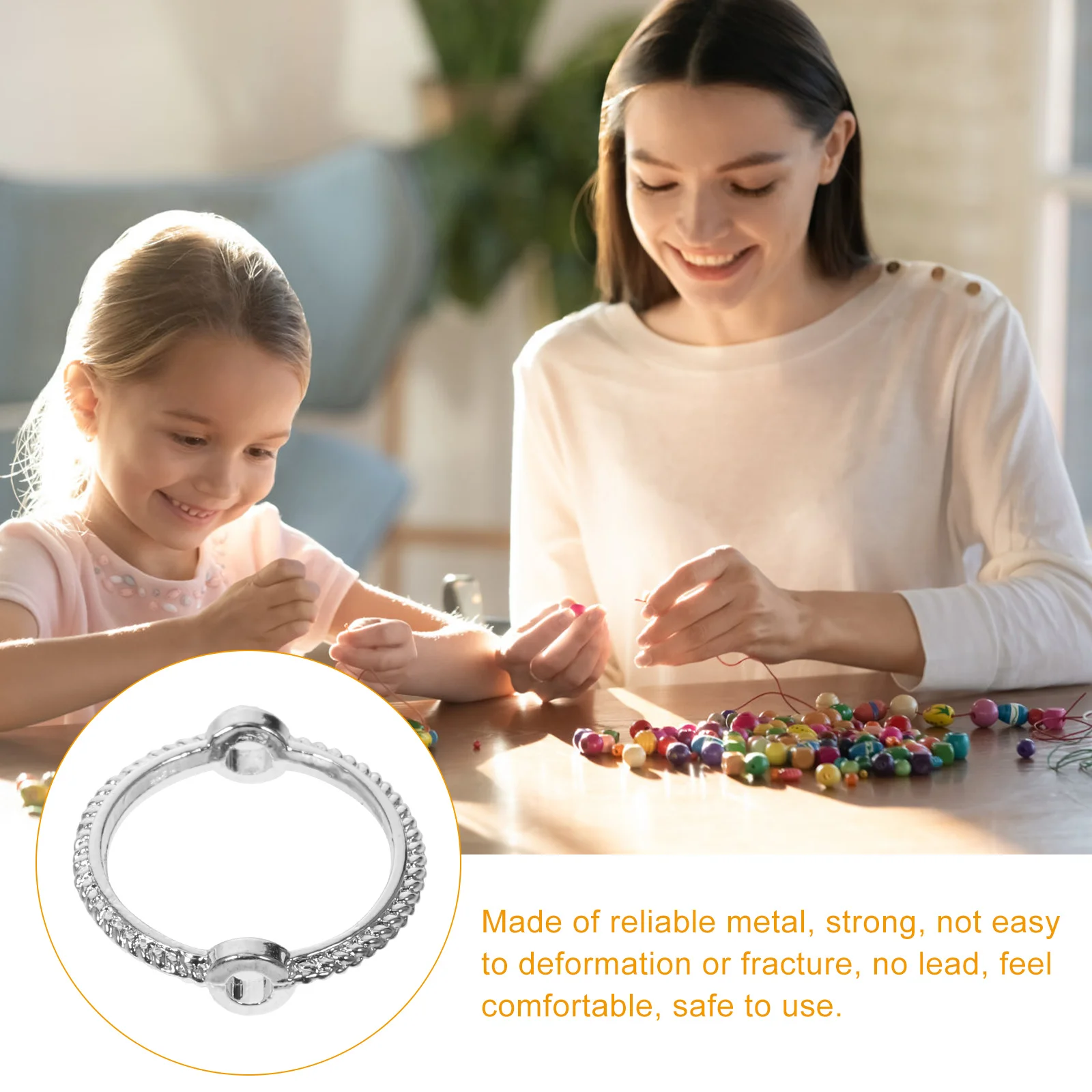 50 шт., металлические круглые рамки из бисера, круглые соединители, проставки для самостоятельного изготовления ювелирных изделий, ожерелье, браслет, аксессуары, принадлежности для рукоделия
50 шт., металлические круглые рамки из бисера, круглые соединители, проставки для самостоятельного изготовления ювелирных изделий, ожерелье, браслет, аксессуары, принадлежности для рукоделия