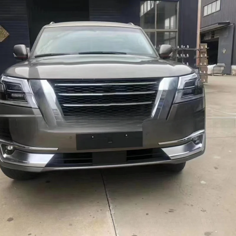 Suitable forCar body kit suitable for Nissan Patrol, 2008-2015 models upgraded to 2018-2021 appearance
Suitable forCar body kit suitable for Nissan Patrol, 2008-2015 models upgraded to 2018-2021 appearance