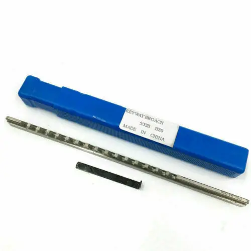 5/32" B Push Type Keyway Broach Inch Size Cutting Cutter Tool CNC Metalworking
5/32" B Push Type Keyway Broach Inch Size Cutting Cutter Tool CNC Metalworking