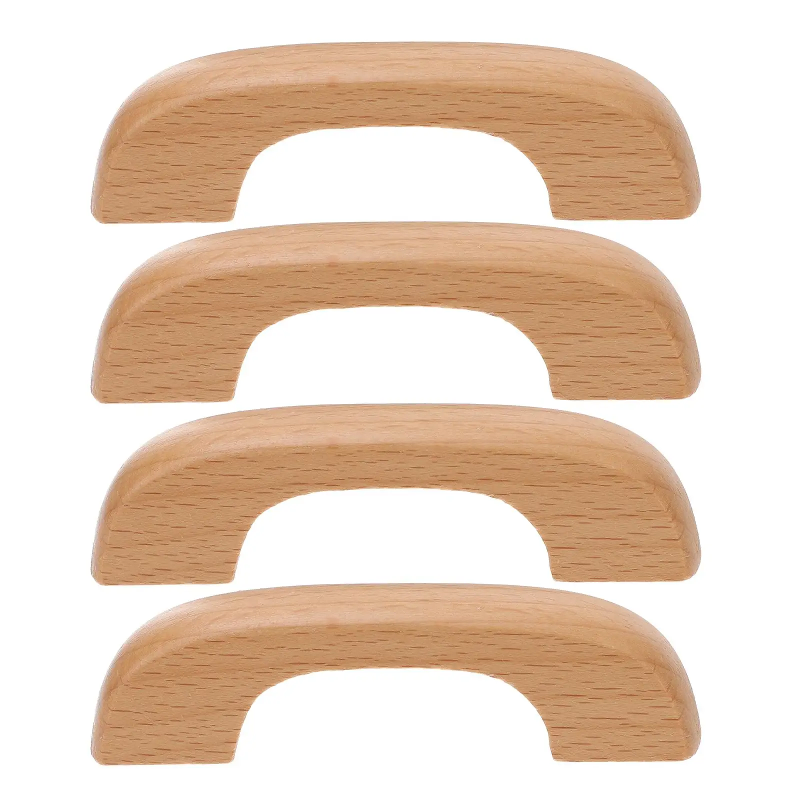 4 Pcs Solid Wood Cabinet Door Handles Modern Durable Beech Material Smooth Grip Wardrobe Closet Cupboard Furniture Hardware
4 Pcs Solid Wood Cabinet Door Handles Modern Durable Beech Material Smooth Grip Wardrobe Closet Cupboard Furniture Hardware