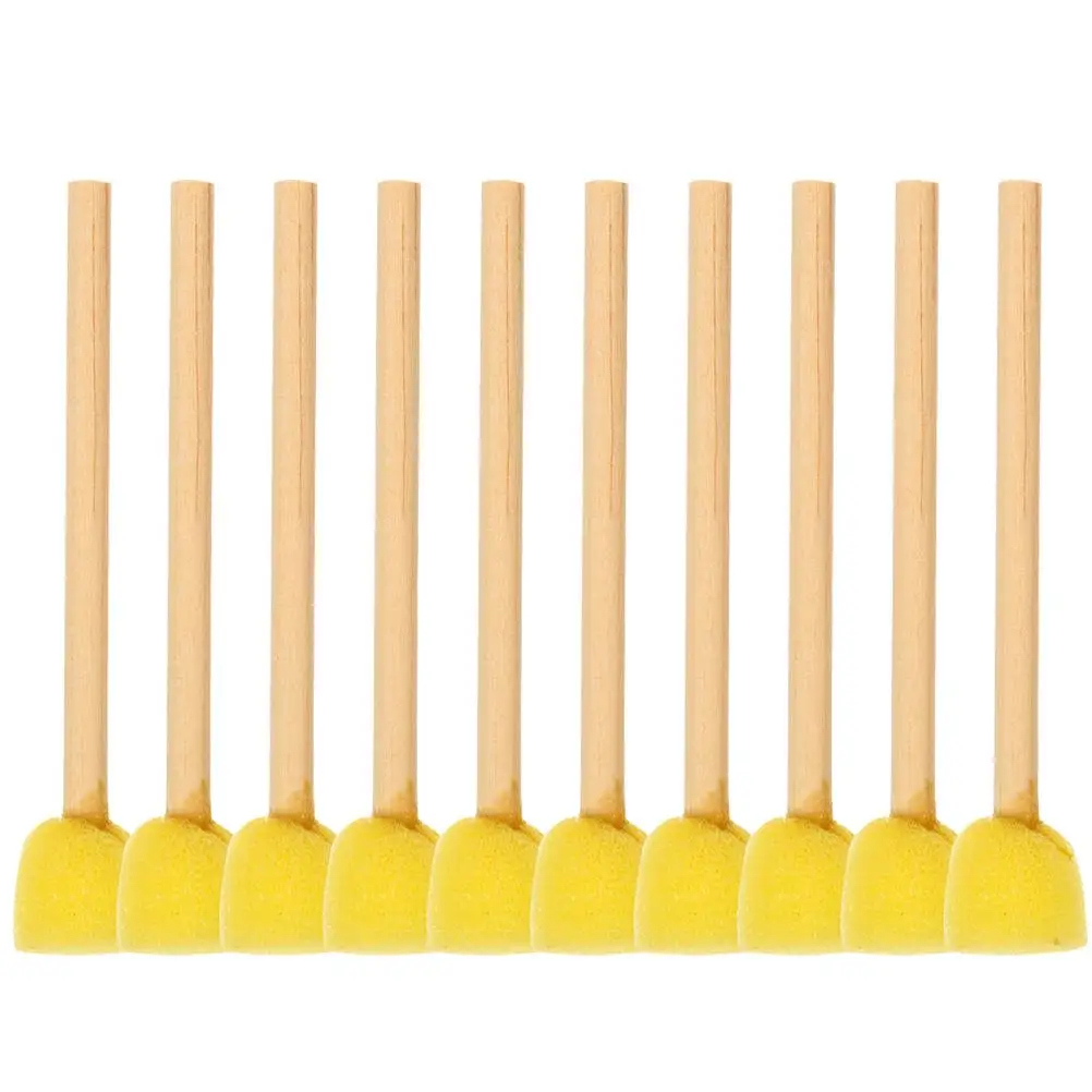 100 Pcs Painting Brushes Round Wood Handle Sponge Pens 1 5cm DIY Tools Foam Brushes Sea Sponges Wooden Handles
100 Pcs Painting Brushes Round Wood Handle Sponge Pens 1 5cm DIY Tools Foam Brushes Sea Sponges Wooden Handles