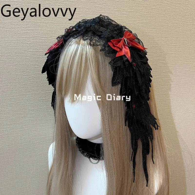 Japanese Style Bow Lace Hairband Hair Clip Subculture Lolita Headband Sweet Cute Girls Versatile Hair Accessories Headwear
Japanese Style Bow Lace Hairband Hair Clip Subculture Lolita Headband Sweet Cute Girls Versatile Hair Accessories Headwear