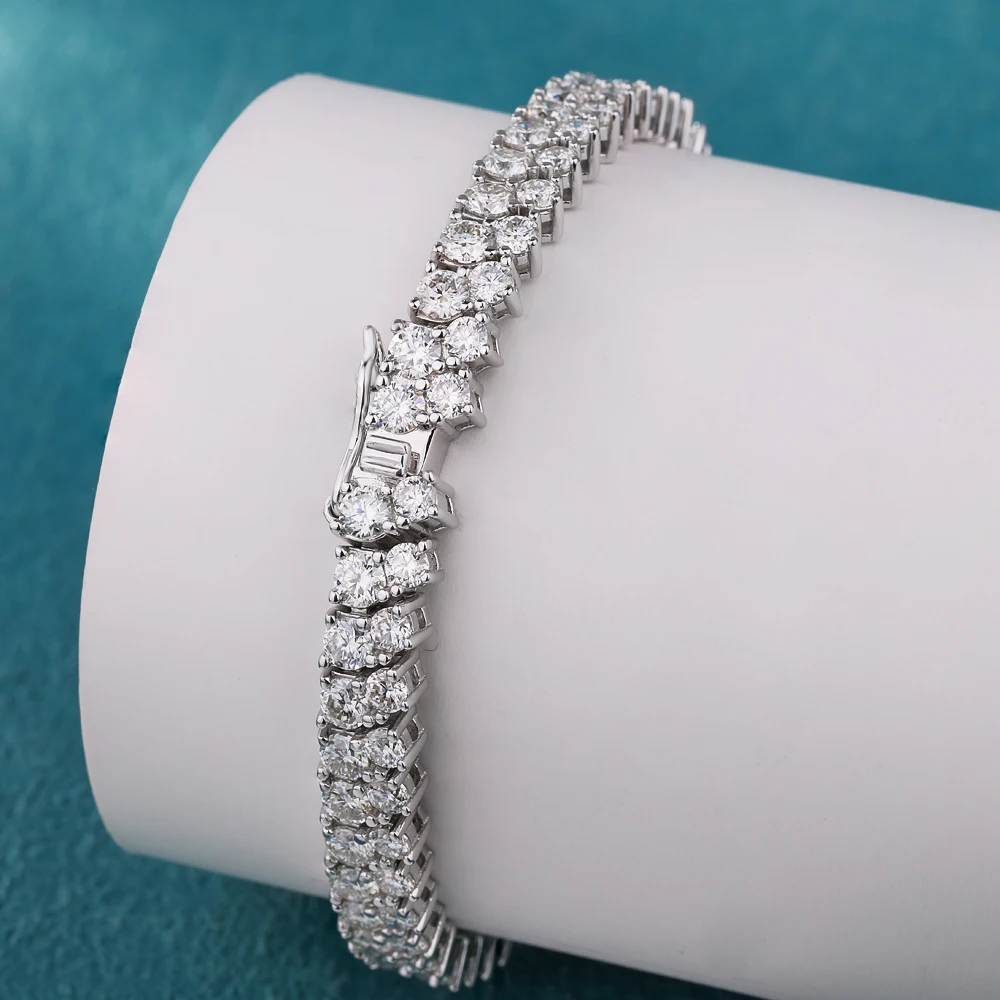 MUXIFC Hip Hop Men's Moissanite Tennis Bracelet for Women Men D VVS1 Lab Diamond S925 Sterling Silver HandChain Fine Jewelry
MUXIFC Hip Hop Men's Moissanite Tennis Bracelet for Women Men D VVS1 Lab Diamond S925 Sterling Silver HandChain Fine Jewelry