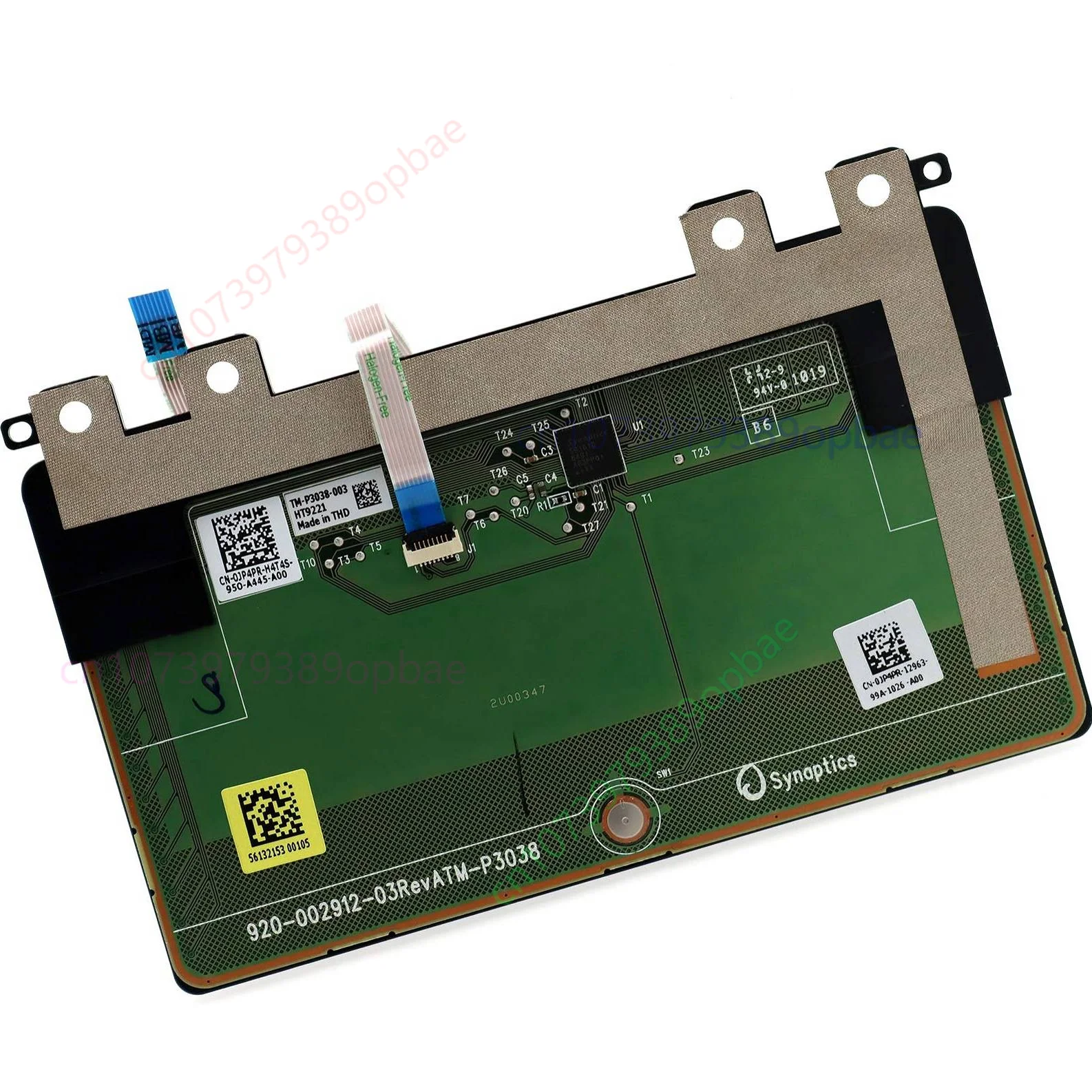 For DELL For XPS13 9343 9350 9360 9365 P54G Laptop Touchpad Trackpad 0P6CK7 0JP4PR
For DELL For XPS13 9343 9350 9360 9365 P54G Laptop Touchpad Trackpad 0P6CK7 0JP4PR