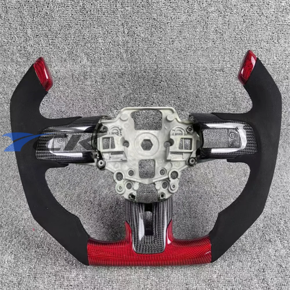 Custom Carbon Fiber Steering Wheel For 2018 2019 2020 Ford Mustang car accessories
Custom Carbon Fiber Steering Wheel For 2018 2019 2020 Ford Mustang car accessories