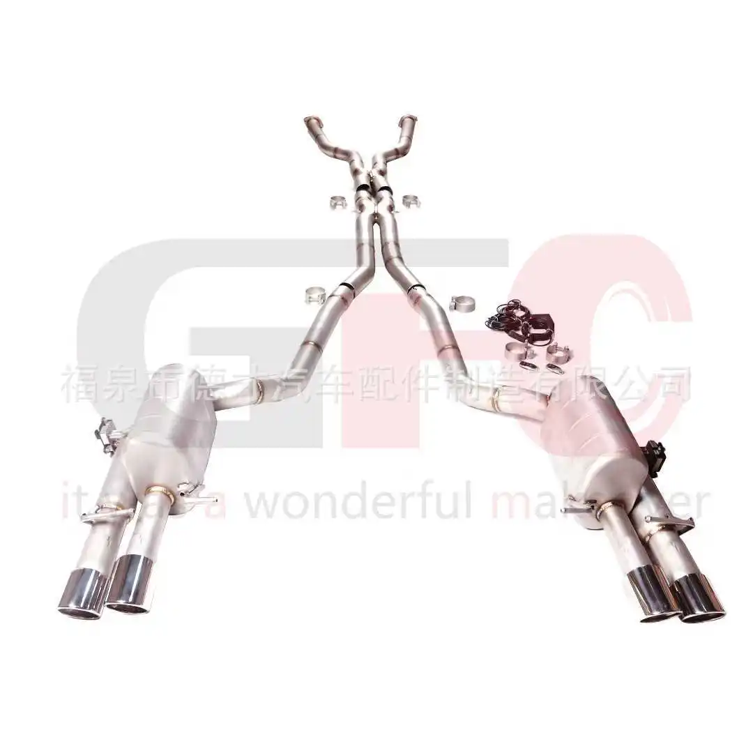 Suitable for 06 BMW M5 E60 5.0L V10 modified GFC brand exhaust pipe modified exhaust system
Suitable for 06 BMW M5 E60 5.0L V10 modified GFC brand exhaust pipe modified exhaust system