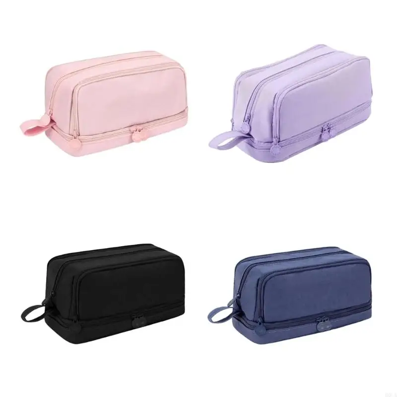 Double Layers Pencil Case Pen Bag Large Capacity Pen Case Pencil Solid Color Pencil Bag Desk Organizers for School
Double Layers Pencil Case Pen Bag Large Capacity Pen Case Pencil Solid Color Pencil Bag Desk Organizers for School