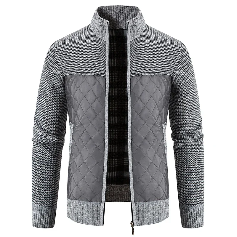 Nice Autumn Winter Cardigan Men's Sweaters Fashion Patchwork Warm Knitted Sweater Cardigan Casual Knitwear Coat Mens Clothin
Nice Autumn Winter Cardigan Men's Sweaters Fashion Patchwork Warm Knitted Sweater Cardigan Casual Knitwear Coat Mens Clothin