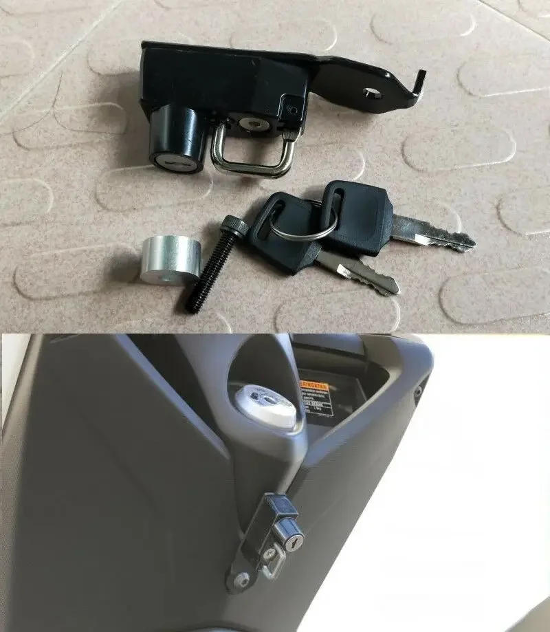 Helmet Lock For YAMAHA NMAX125 (SE86J) 2DS2 (SED6J) BV35 / NMAX155 (SG50J) BV43 all years
Helmet Lock For YAMAHA NMAX125 (SE86J) 2DS2 (SED6J) BV35 / NMAX155 (SG50J) BV43 all years