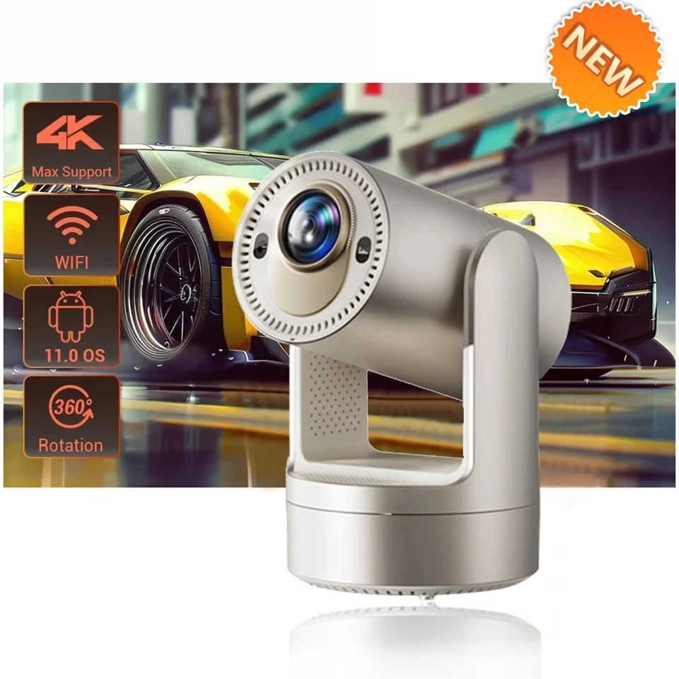 HT25 Projector Mini Portable LED Video Android 11.0 5G WIFI 6 Mirror SmartPhone for 1080P 4K Video Home Cinema Projector
HT25 Projector Mini Portable LED Video Android 11.0 5G WIFI 6 Mirror SmartPhone for 1080P 4K Video Home Cinema Projector
