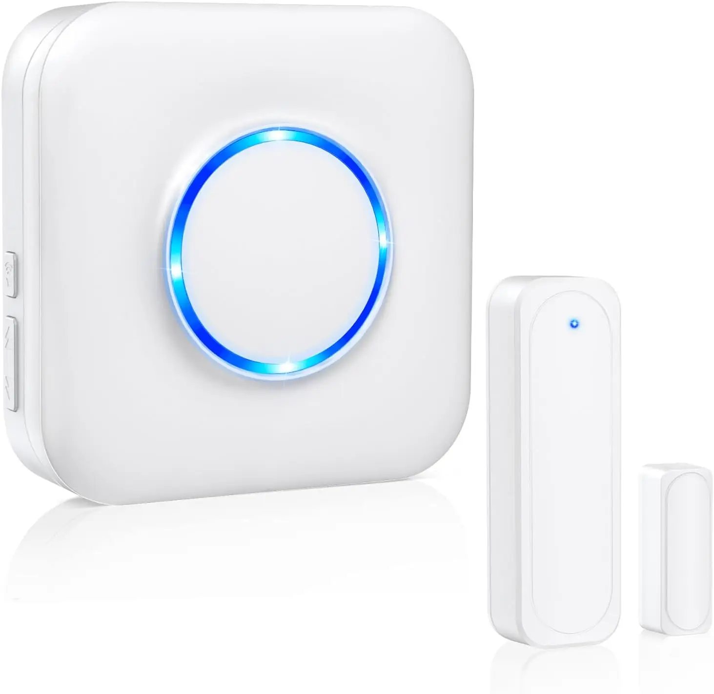 Wireless Door Open Sensor Alarm Chime, 600ft Range, 58 Chimes, 5 Volumes, LED Alert for Home/Office/Business
Wireless Door Open Sensor Alarm Chime, 600ft Range, 58 Chimes, 5 Volumes, LED Alert for Home/Office/Business