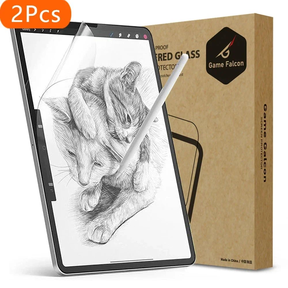 2 шт., как бумажная пленка, матовая защитная пленка для экрана для Ipad Pro 13 12,9 6 11 M2 M4 2024 10-го поколения Air 4 5 9 8 7 10,2 Mini
2 шт., как бумажная пленка, матовая защитная пленка для экрана для Ipad Pro 13 12,9 6 11 M2 M4 2024 10-го поколения Air 4 5 9 8 7 10,2 Mini