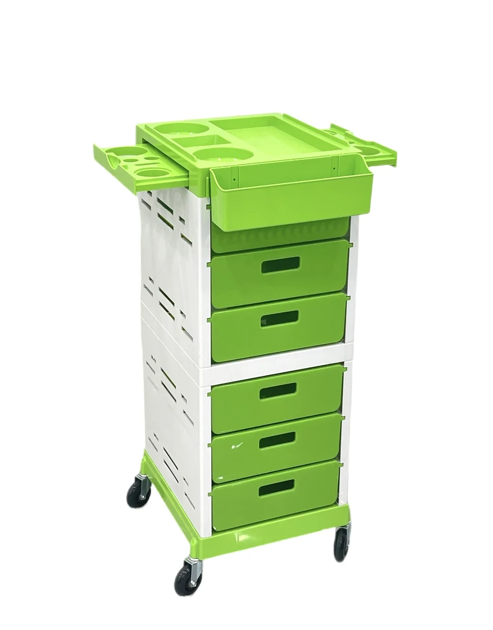 Hairdressing Tools Big Storage Factory Supplier for Salon Spa Plastic Trolley with Wheels Easy Moving Professional
Hairdressing Tools Big Storage Factory Supplier for Salon Spa Plastic Trolley with Wheels Easy Moving Professional