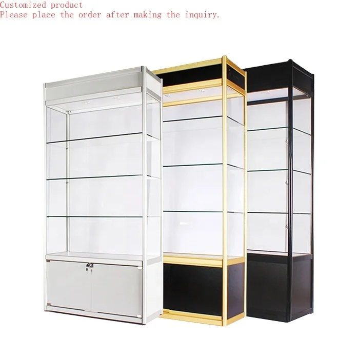 Custom.Customizable Titanium Alloy Frame Display Furniture Equipment Glass Display Cabinet showcase with Lights
Custom.Customizable Titanium Alloy Frame Display Furniture Equipment Glass Display Cabinet showcase with Lights