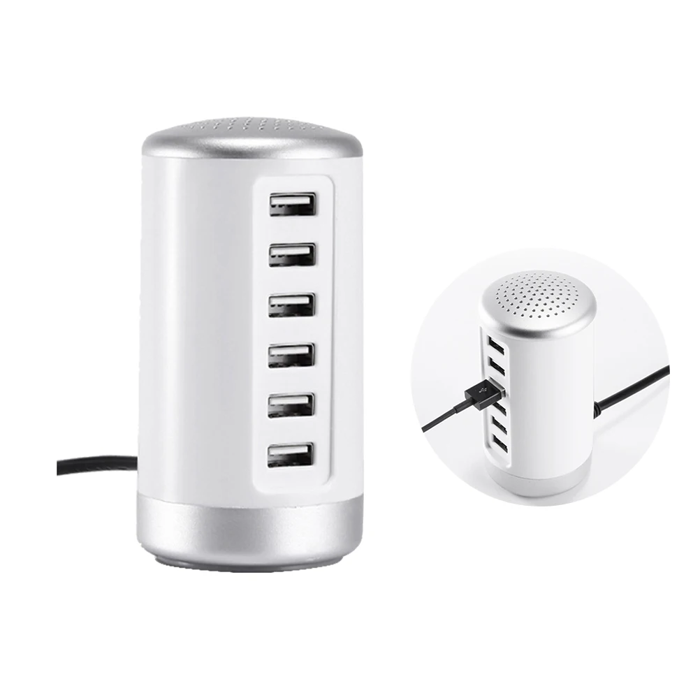 6 Port USB Intelligent Slots White Power HUB Universal Adapter USB HUB Fast Charging Stable Rubber Bottom Multi Device
6 Port USB Intelligent Slots White Power HUB Universal Adapter USB HUB Fast Charging Stable Rubber Bottom Multi Device