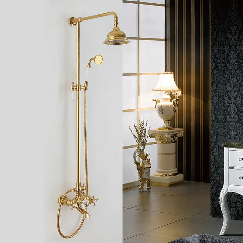 Triple Function Bathroom Wall Mount Shower Faucet Set
Triple Function Bathroom Wall Mount Shower Faucet Set