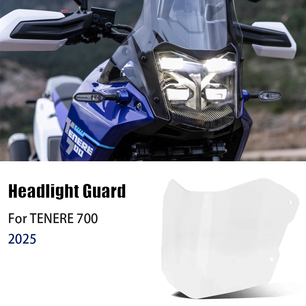 For YAMAHA Tenere 700 Tenere700 Rally 2025 NEW Motorcycle Accessories Headlight Protector Acrylic Light Cover Protective Guard
For YAMAHA Tenere 700 Tenere700 Rally 2025 NEW Motorcycle Accessories Headlight Protector Acrylic Light Cover Protective Guard