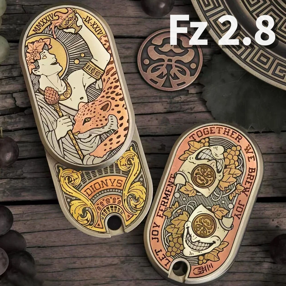 FZEDC Fz 2.8 Dionysus Carve Fidget Slider Rotates Left And Right 360° Fidget Toys For Adults Anxiety Relief Gadgets
FZEDC Fz 2.8 Dionysus Carve Fidget Slider Rotates Left And Right 360° Fidget Toys For Adults Anxiety Relief Gadgets