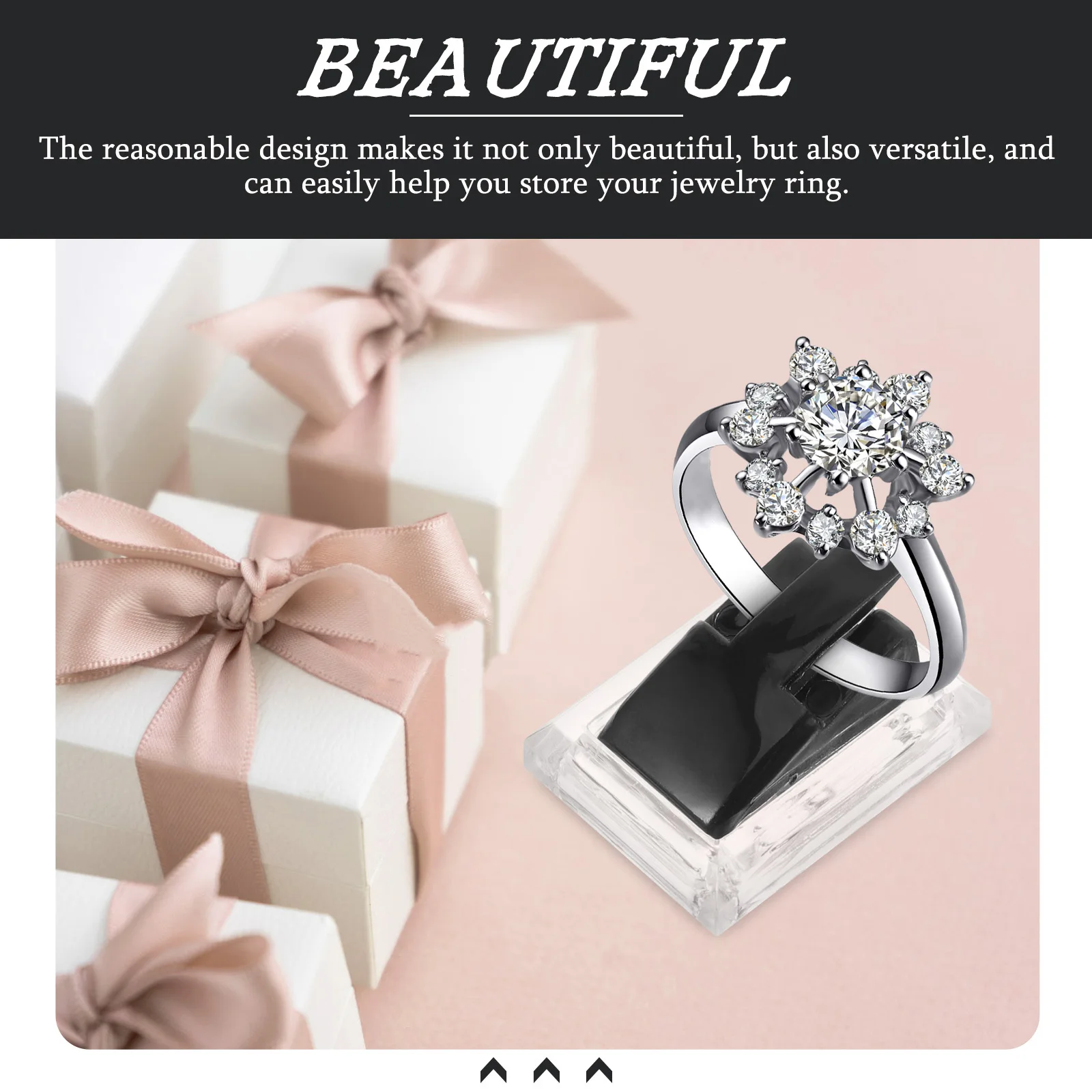 5Pcs Display Stand for Ring Acrylic Jewelry Holder Stand Desktop Organizer Prevent Loss Easily Find Wear Ring Storage
5Pcs Display Stand for Ring Acrylic Jewelry Holder Stand Desktop Organizer Prevent Loss Easily Find Wear Ring Storage