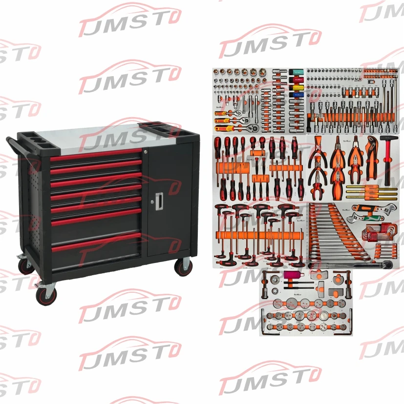 7-Drawer Professional Tool Chest With 322-Pc Set & High-Capacity Side Door
7-Drawer Professional Tool Chest With 322-Pc Set & High-Capacity Side Door