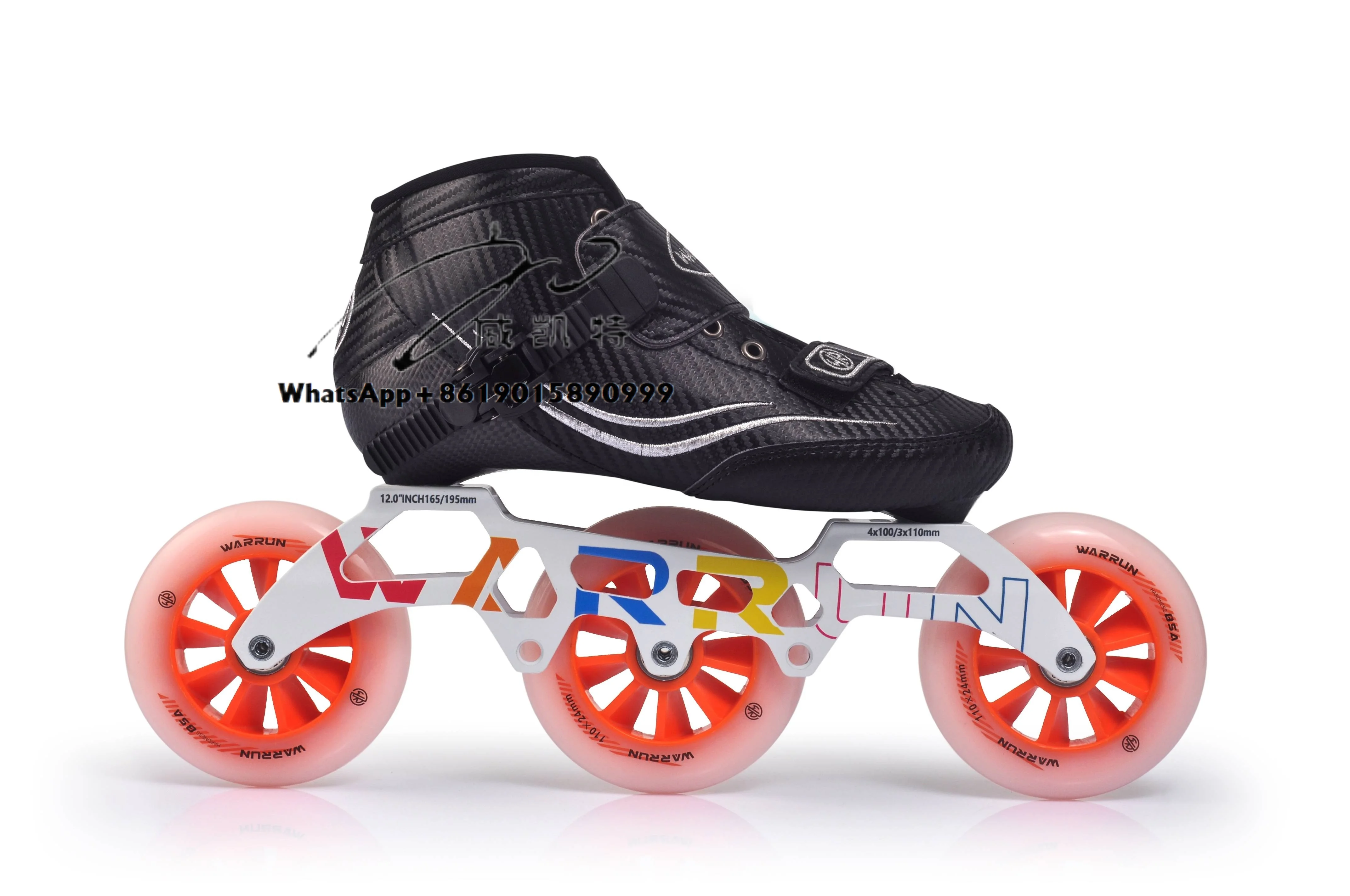 3 Big Wheels 110mm 125mm CNC Alloy Frame Speed Inline Skating Shoes for Adult
3 Big Wheels 110mm 125mm CNC Alloy Frame Speed Inline Skating Shoes for Adult