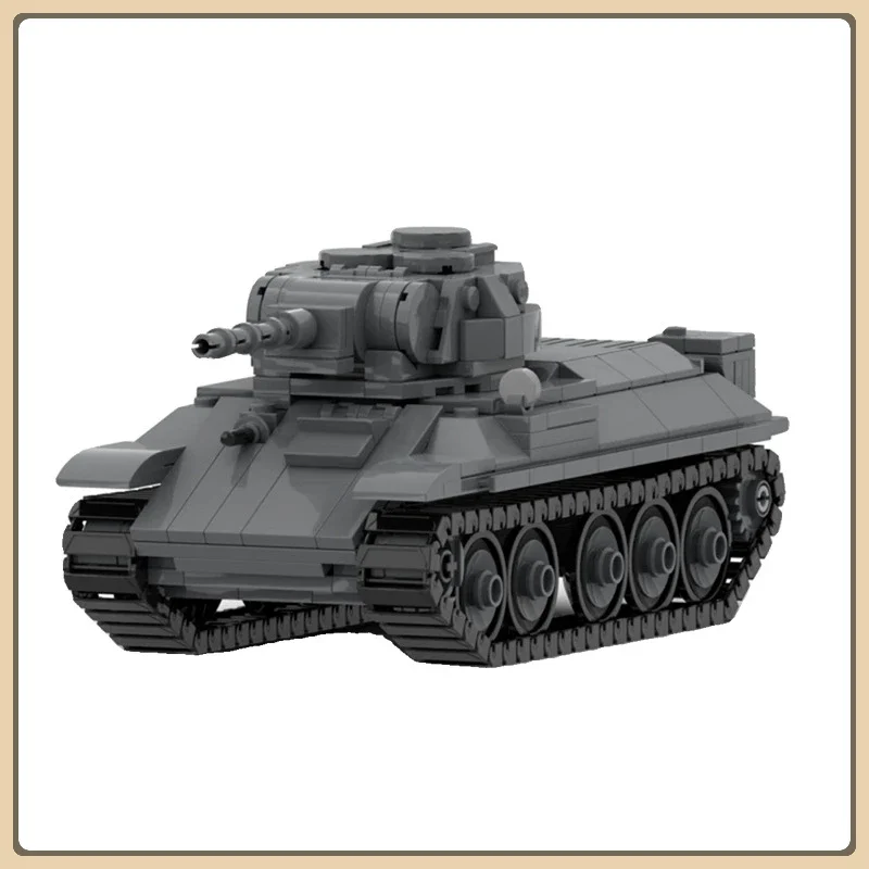 MOC- 151691 Строительные блоки, модель танка Т-34 времен Второй мировой войны, военная серия, мелкие частицы, креативный подарочный набор строительных блоков «сделай сам»
MOC- 151691 Строительные блоки, модель танка Т-34 времен Второй мировой войны, военная серия, мелкие частицы, креативный подарочный набор строительных блоков «сделай сам»
