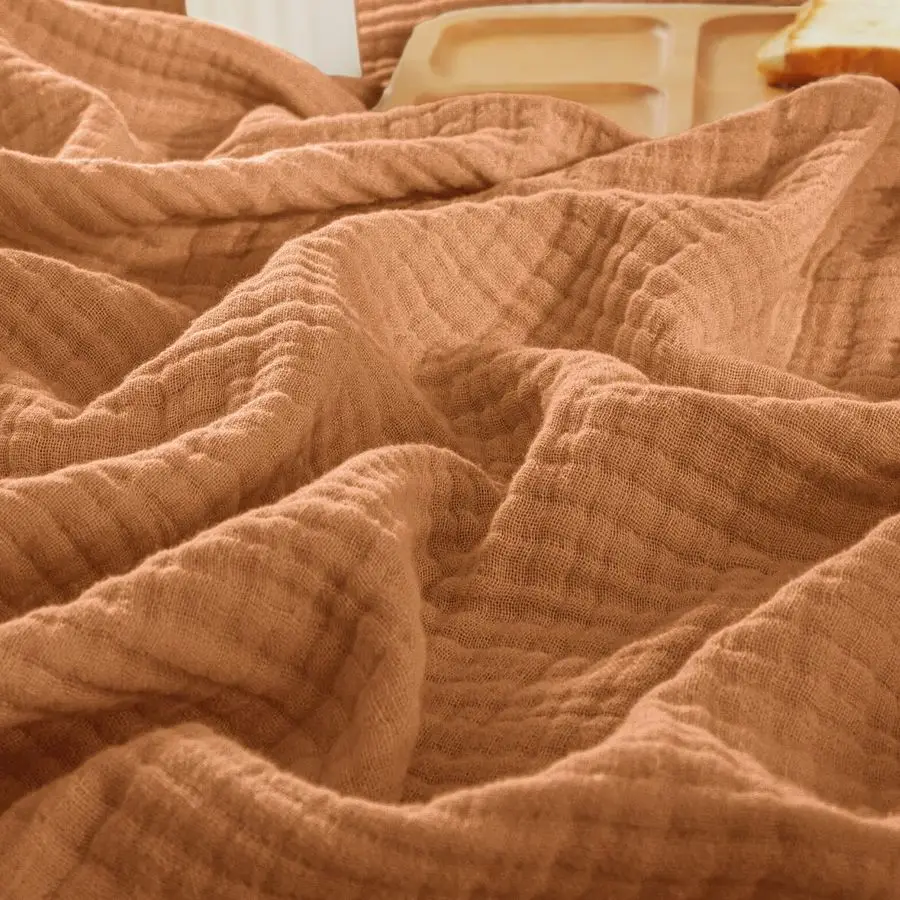 100 Cotton Muslin Blanket King Size 108x90, 4Layer Lightweight Gauze Throw, Breathable CloudSoft Minimalist Blanket for Bed, Cou
100 Cotton Muslin Blanket King Size 108x90, 4Layer Lightweight Gauze Throw, Breathable CloudSoft Minimalist Blanket for Bed, Cou