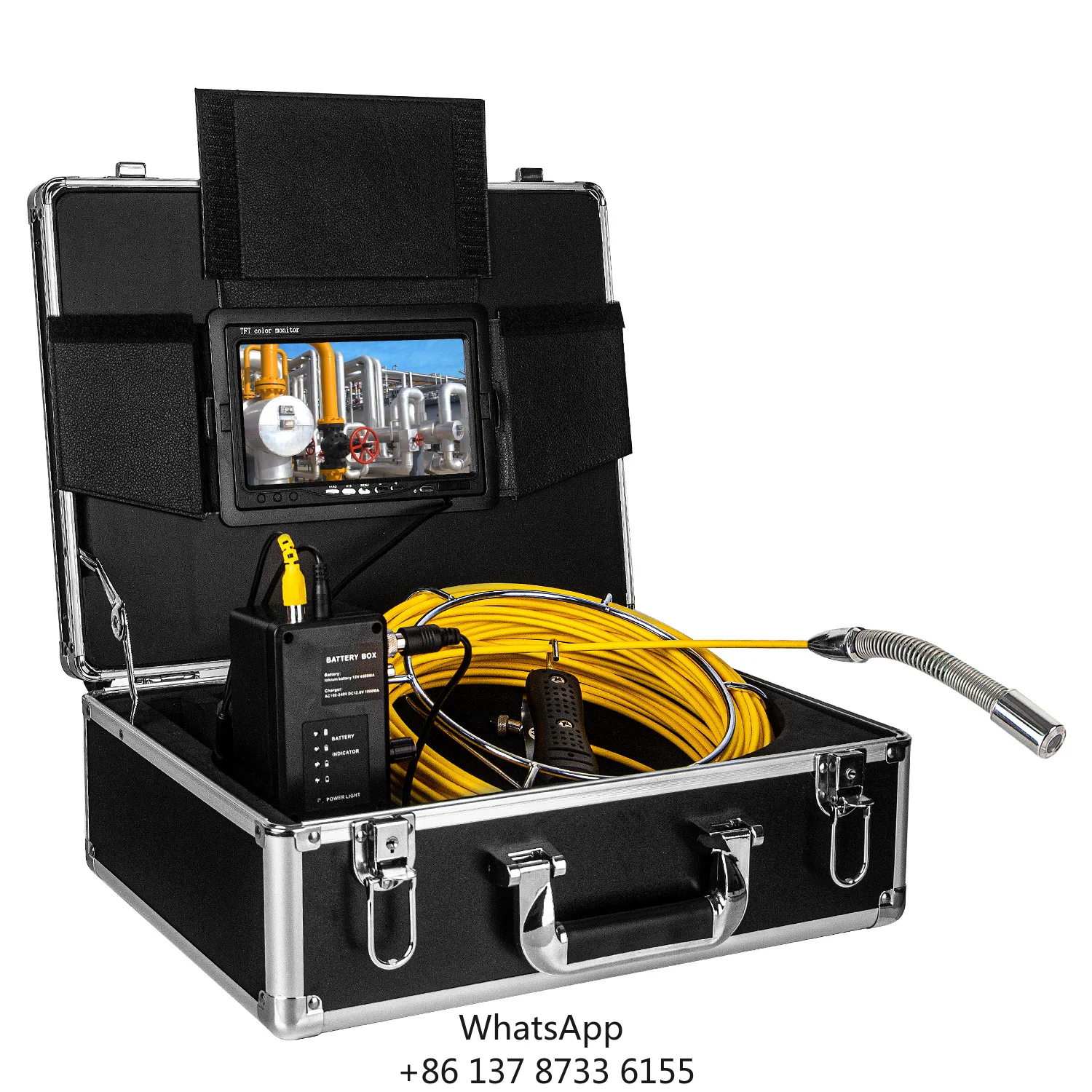 23mm Lens 7 Inch LCD 20M Cable Camera For Pipe,Borescope Cameras With 1200TVL HD+Image Self Leveling
23mm Lens 7 Inch LCD 20M Cable Camera For Pipe,Borescope Cameras With 1200TVL HD+Image Self Leveling