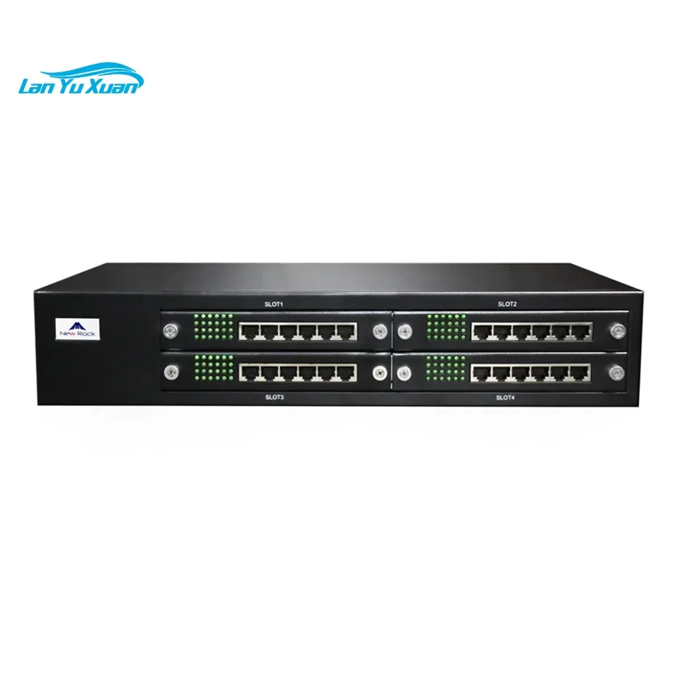 New Rock MX120G Gateway Series With Dual RJ21 96 Ports FXS FXO VOIP SIP Gateway Call termination
New Rock MX120G Gateway Series With Dual RJ21 96 Ports FXS FXO VOIP SIP Gateway Call termination