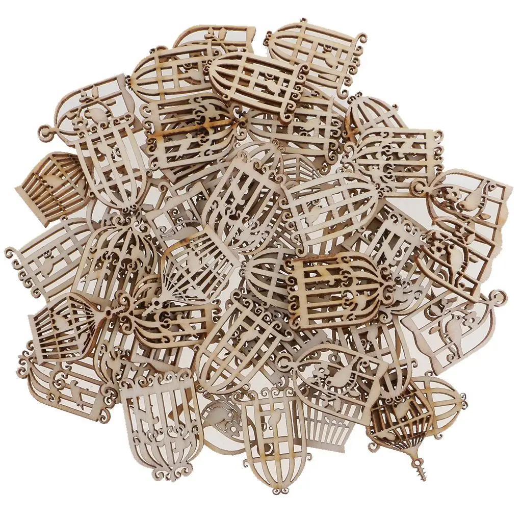 Hemu Wood Birdcage Shape Embellishment for DIY Projects School Crafts Creative Leisure Toys for Children
Hemu Wood Birdcage Shape Embellishment for DIY Projects School Crafts Creative Leisure Toys for Children