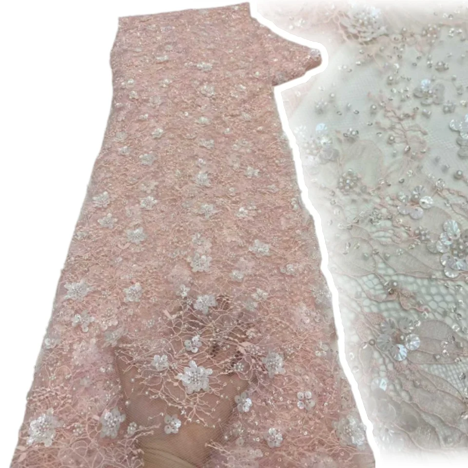 Горячая распродажа: Африканское нигерийское кружево с пайетками и бисером для жениха, высококачественный французский тюль 2026 для пошива свадебных платьев 2416
Горячая распродажа: Африканское нигерийское кружево с пайетками и бисером для жениха, высококачественный французский тюль 2026 для пошива свадебных платьев 2416
