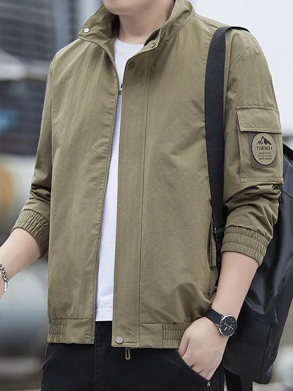 Men's Casual Style Windproof Jacket Loose Fit Stand Collar Outdoor Fashionable Spring 2026 Polyester Fiber Long Sleeve Zipper...
Men's Casual Style Windproof Jacket Loose Fit Stand Collar Outdoor Fashionable Spring 2026 Polyester Fiber Long Sleeve Zipper...