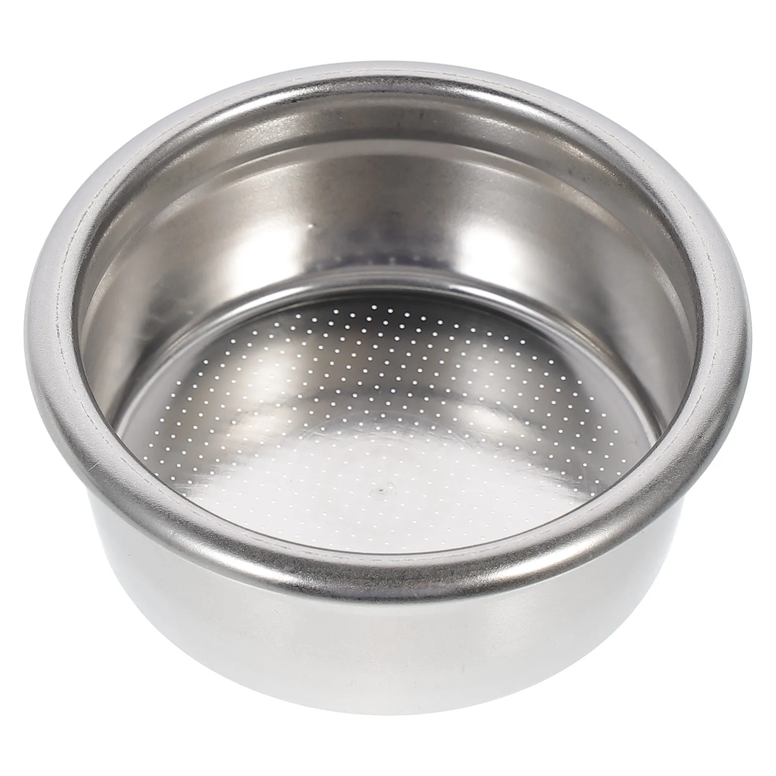 Double Espresso Basket 58Mm Stainless Steel Precision Filter Basket Ridgeless Coffee Strainer for Coffee Maker Accessory
Double Espresso Basket 58Mm Stainless Steel Precision Filter Basket Ridgeless Coffee Strainer for Coffee Maker Accessory