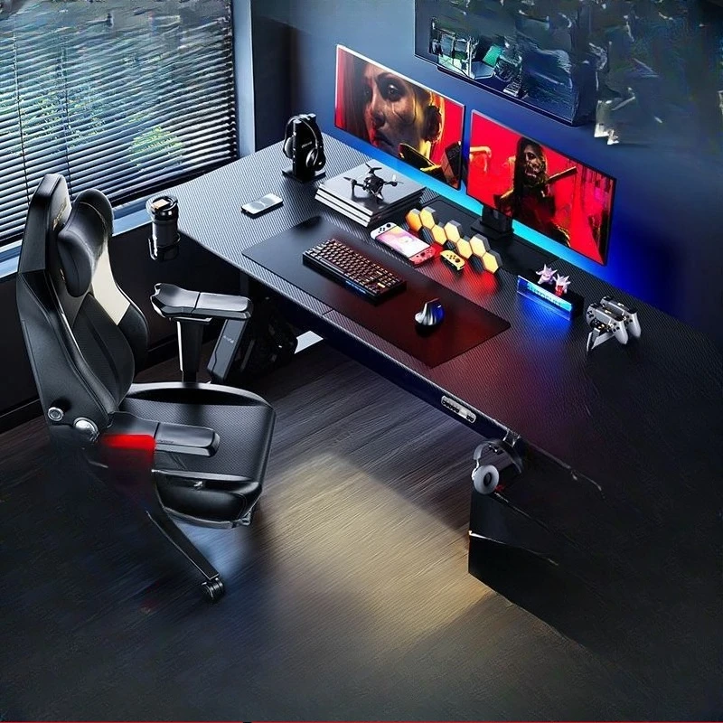 Gaming table RBG lighting solid wood electric lifting table desktop simple storage computer table
Gaming table RBG lighting solid wood electric lifting table desktop simple storage computer table