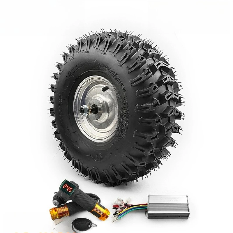 500WATV snow plow agricultural vehicle 15X5.00-6 vacuum tire brushless gear hub motor wheel simple cover
500WATV snow plow agricultural vehicle 15X5.00-6 vacuum tire brushless gear hub motor wheel simple cover