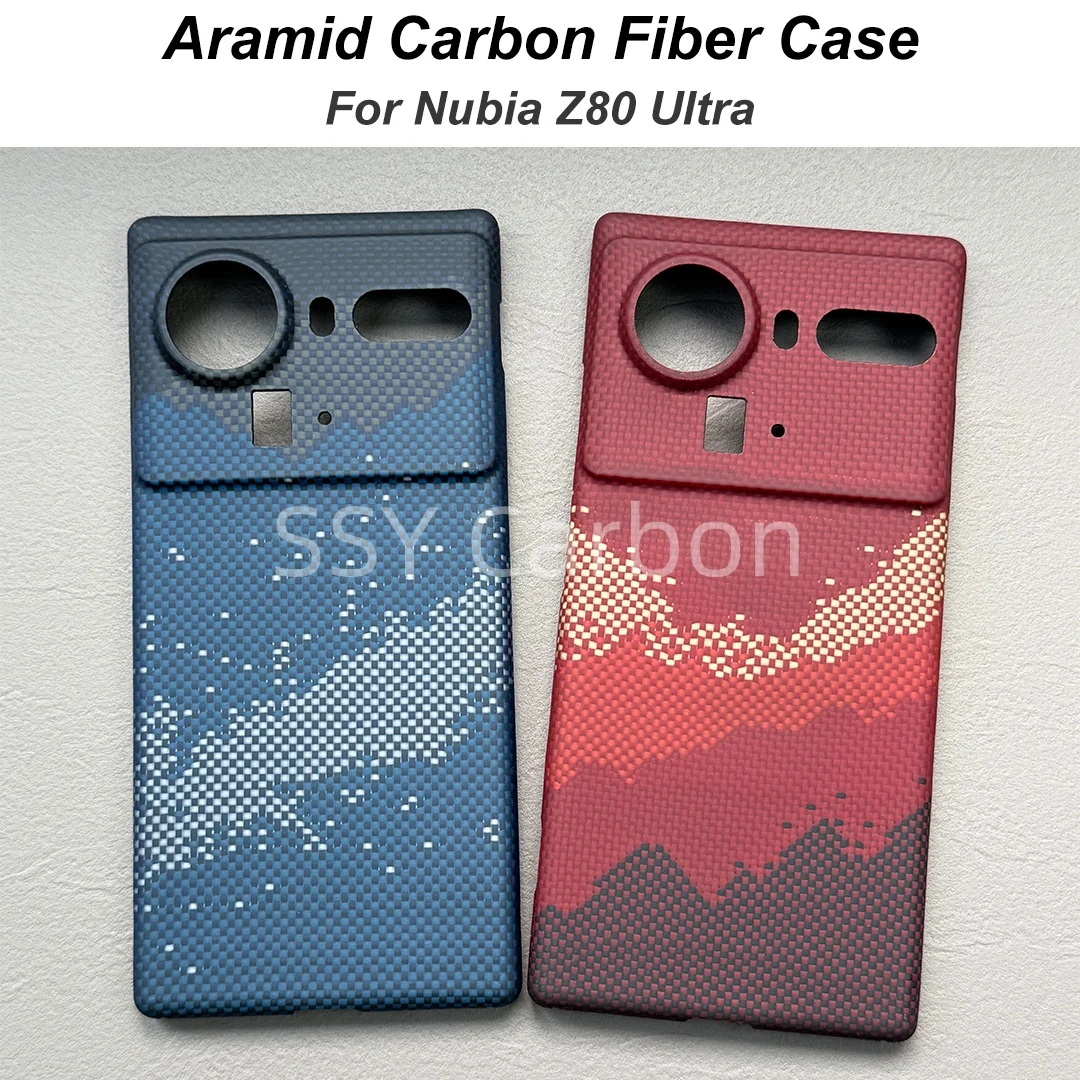 Kevlar Aramid Cover For Nubia Z80 Ultra Real Carbon Fiber Case Ultra-thin Ultra-light Phone Cover Luxury Shell
Kevlar Aramid Cover For Nubia Z80 Ultra Real Carbon Fiber Case Ultra-thin Ultra-light Phone Cover Luxury Shell