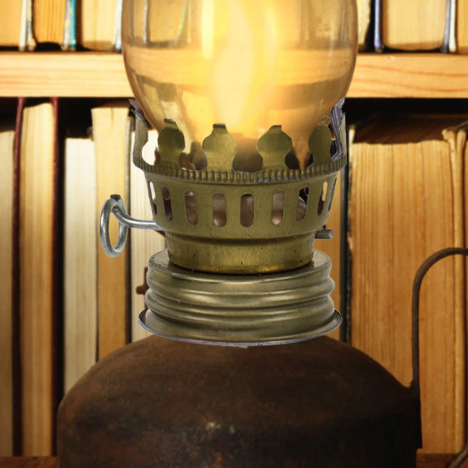 Gold Plated Lamp Holder Sturdy Metal Cotton Rope DIY Oil Lamp Base Adjustable Ironwork Replacement Part
Gold Plated Lamp Holder Sturdy Metal Cotton Rope DIY Oil Lamp Base Adjustable Ironwork Replacement Part