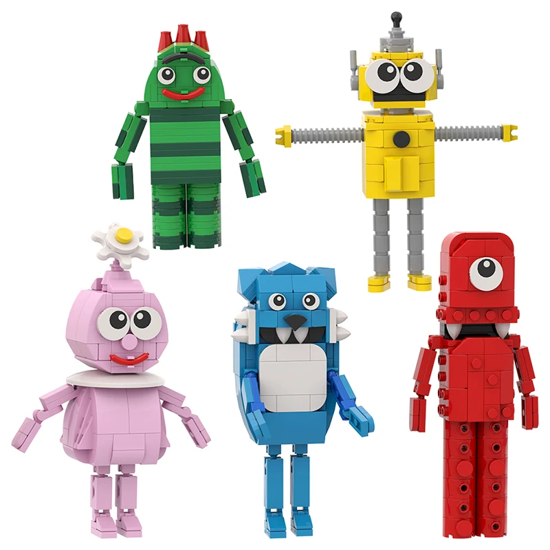 636 шт. динамический креативный набор MOC Yo Gabba-Gabbaed, строительные блоки, серия, милая кукла, игра, кирпич, игрушка, праздничный подарок
636 шт. динамический креативный набор MOC Yo Gabba-Gabbaed, строительные блоки, серия, милая кукла, игра, кирпич, игрушка, праздничный подарок