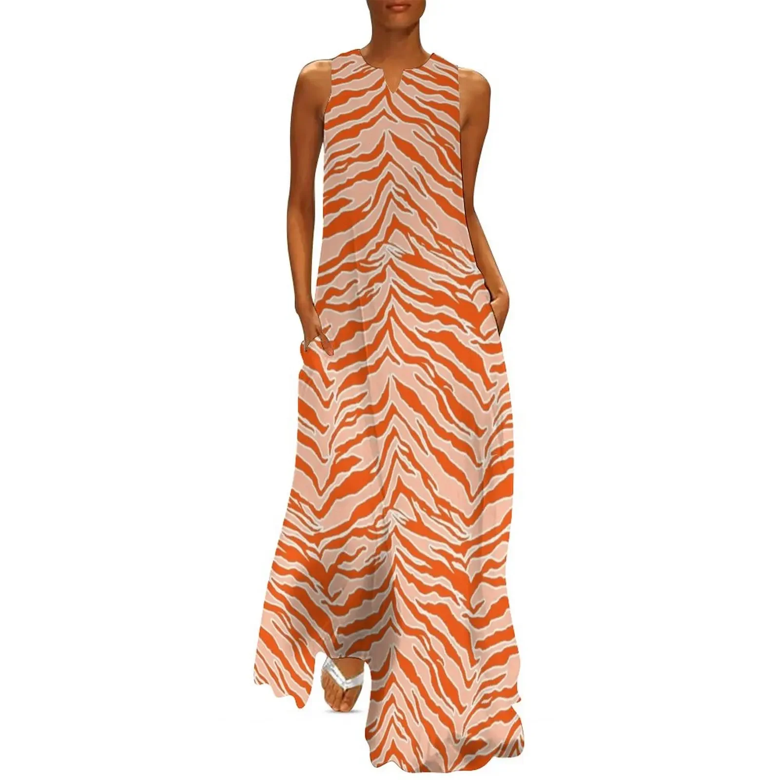 Tiger Print - Orange Long Dress elegant dresses for women summer dresses Aesthetic clothing summer dress women 2025 Dress
Tiger Print - Orange Long Dress elegant dresses for women summer dresses Aesthetic clothing summer dress women 2025 Dress