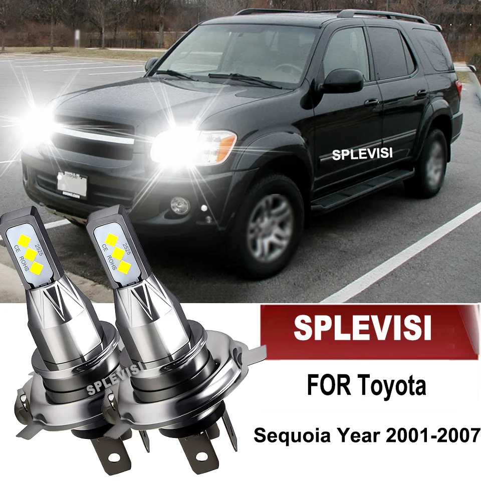 2x H4 LED Car Bulbs Headlight 6000K CSP Lamps Luces Auto 12V 60W For Toyota Sequoia Year 2001 to 2007 2006 2005 2004 2003 2002
2x H4 LED Car Bulbs Headlight 6000K CSP Lamps Luces Auto 12V 60W For Toyota Sequoia Year 2001 to 2007 2006 2005 2004 2003 2002