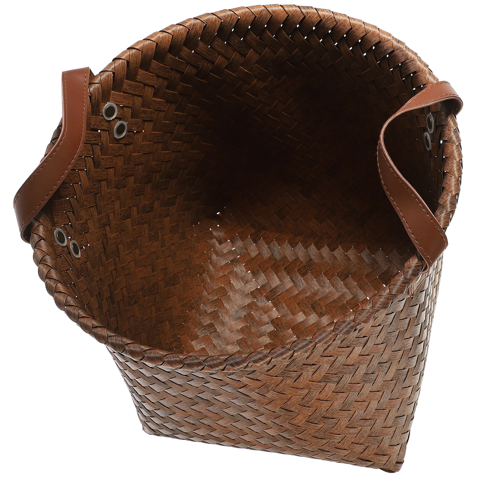 Large Woven Handwoven Basket for Desktop Kitchen Home Strong Double Handle Household Organizer Snack Sundries
Large Woven Handwoven Basket for Desktop Kitchen Home Strong Double Handle Household Organizer Snack Sundries