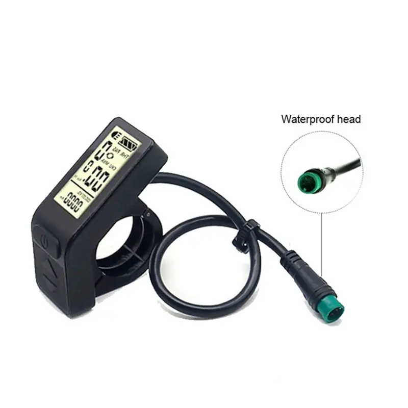 AD45 E-Bike LCD Display Mini Meter KT-LCD4 Display Compatible with 24V 36V 48V KT Controller E-Bike Conversion Kit
AD45 E-Bike LCD Display Mini Meter KT-LCD4 Display Compatible with 24V 36V 48V KT Controller E-Bike Conversion Kit