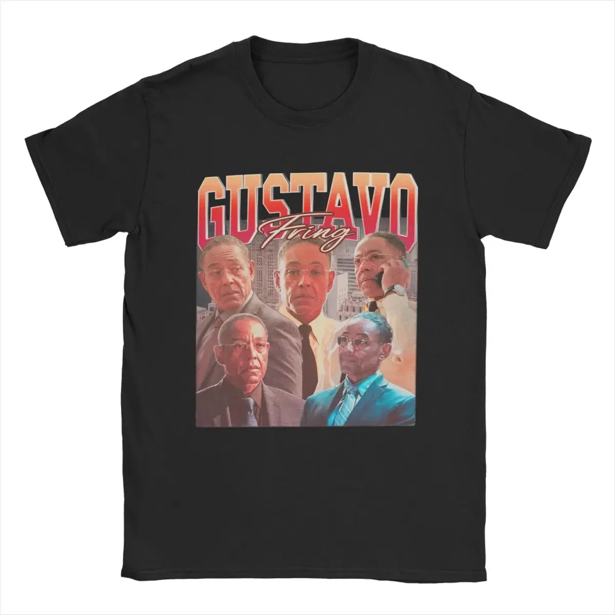 100% Cotton Clothes Vintage Short Sleeve O Neck Tees Party T-Shirts Men's Gustavo Fring 90s Rap Style T Shirts
100% Cotton Clothes Vintage Short Sleeve O Neck Tees Party T-Shirts Men's Gustavo Fring 90s Rap Style T Shirts